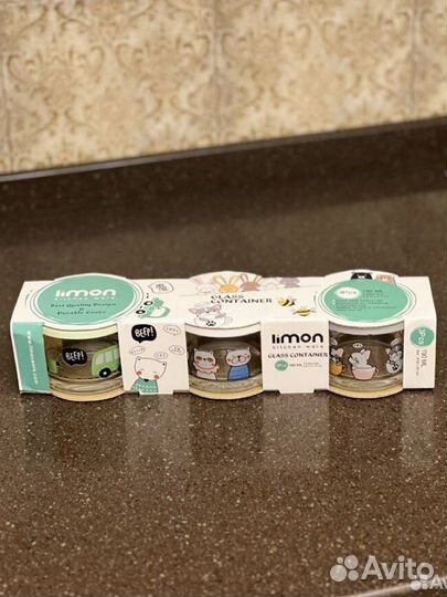 Контейнеры для еды детские стеклянные герметичные