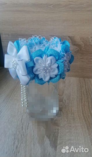 Украшение Резинка на пучок (на гульку)