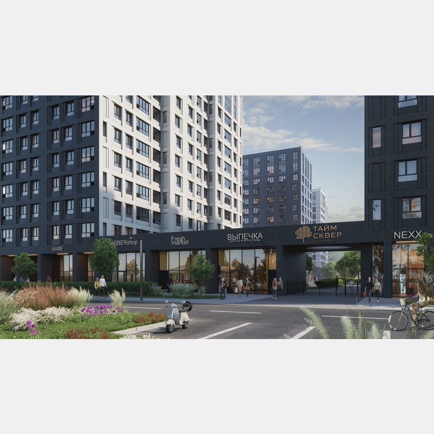 Квартира-студия, 60,6 м², 12/13 эт.
