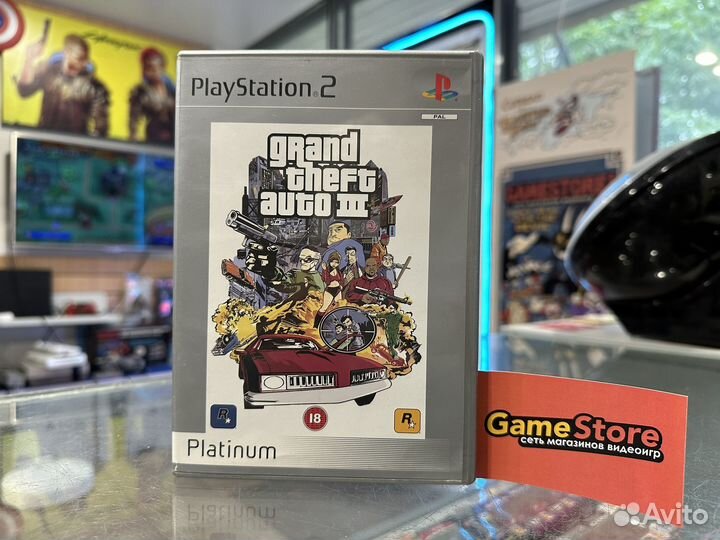 Grand Theft Auto 3 PS2 + ориг карта памяти