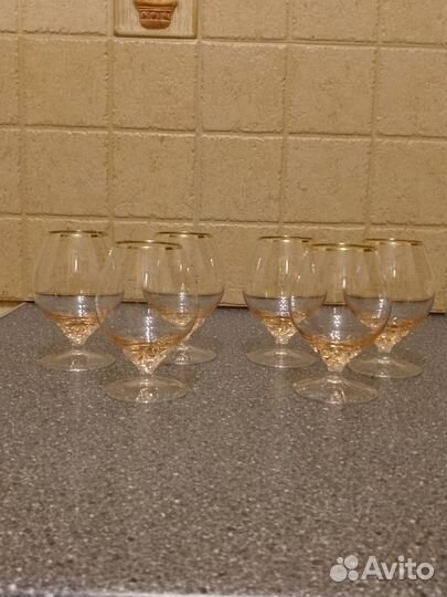 Бокалы для коньяка богемия