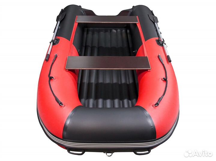 Надувная лодка gladiator B330 красно-черный