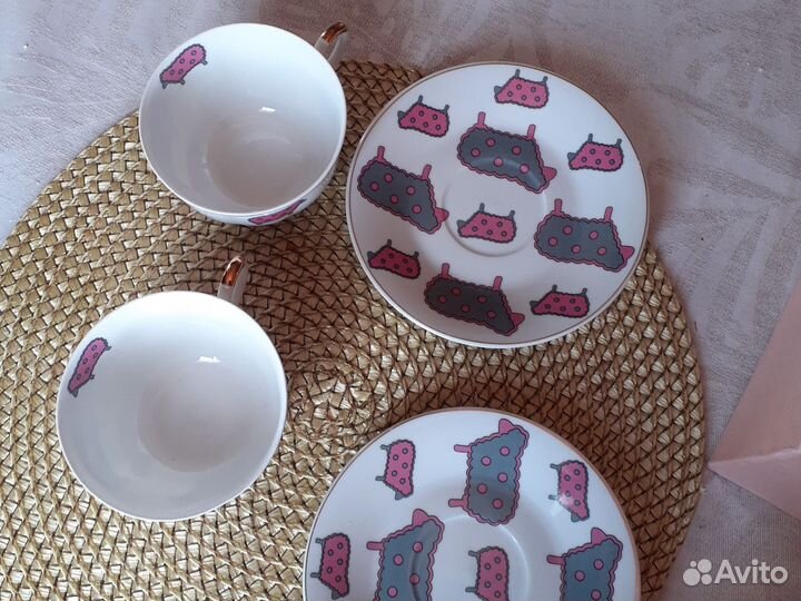 Чашка с блюдцем