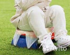 Горшок дорожный походный складной