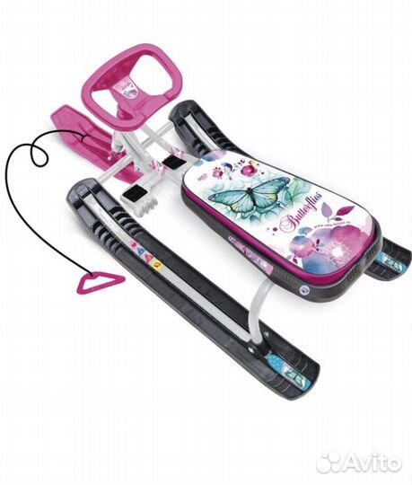 Снегокат тимка спорт 2 бабочки