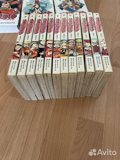 Книги Naruto пакетом (15 книг)