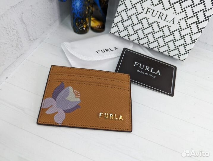 Картхолдер кожаный Furla