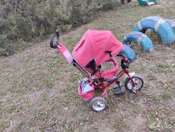 Детский трехколесный велосипед бу