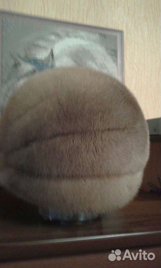 Шапка норковая женская