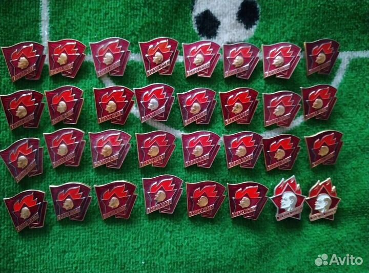 Значки СССР пионеры влксм гто разряды донор