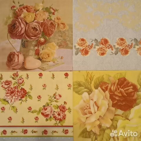 Салфетки для декупажа. Наборы