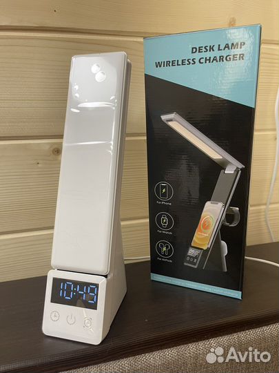 Лампа, зарядка, будильник