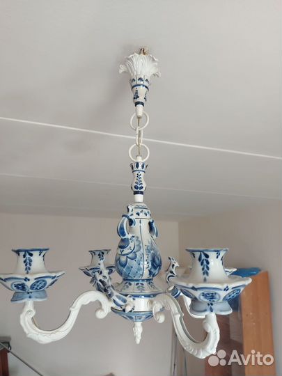 Люстра потолочная керамика