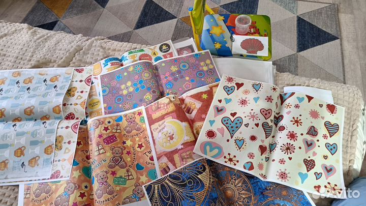 Много распечаток цветных картинок для творчества