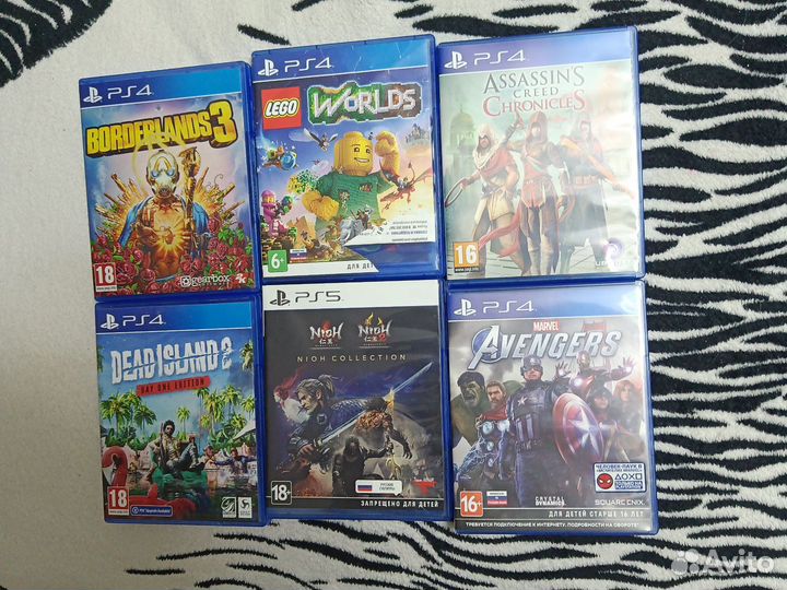 Игры на ps4 и ps5