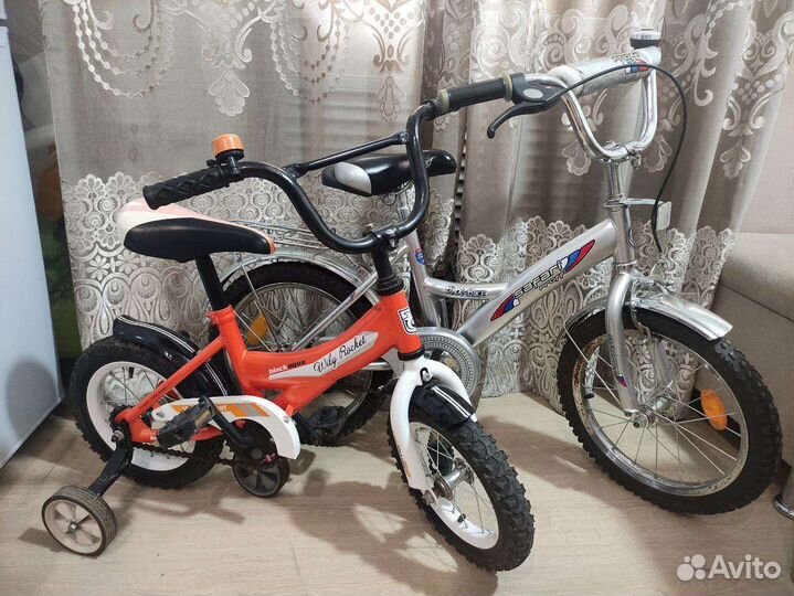 Велосипед 12 и 16 дюймов для мальчиков