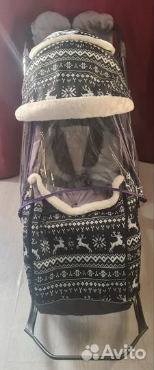 Коляска санки