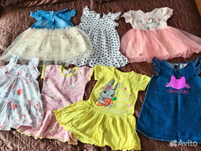 Платье для девочки 86 92