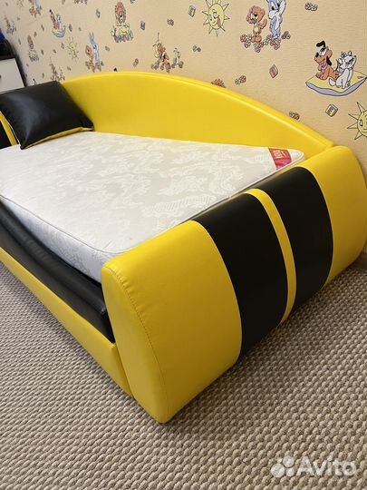 Детская кровать Формула Мини с ортоматрасом