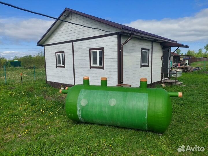 Септик 2 куба с монтажом