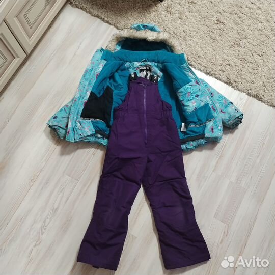 Зимний костюм для девочки 122