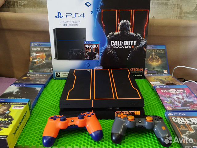 Sony PS4 (1TB) Лимитка COD: BO III CUH: 1208B