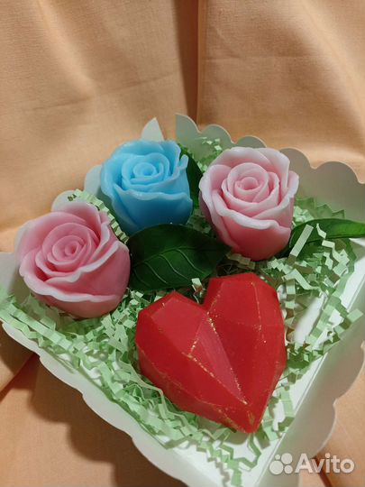 Подарочные наборы к 8 марта из мыла ручной работы