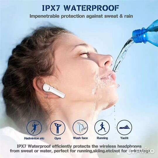 Наушники bluetooth новые