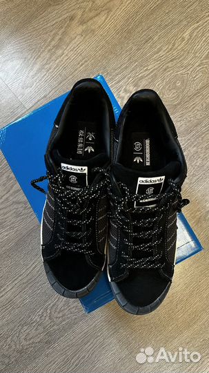 Коллаб Adidas Superstar x Clot x Neighborhood 42 р