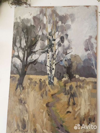 Картина маслом пейзаж