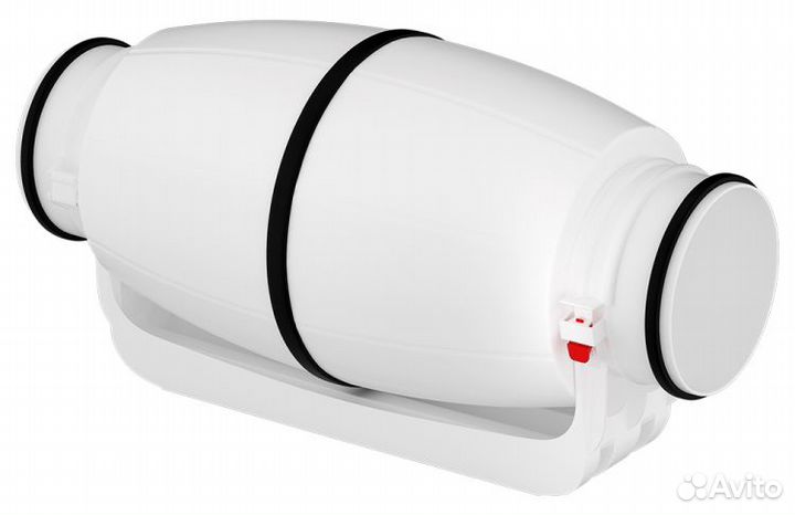 Круглые канальные вентиляторы в шумоизолированном корпусе серии LS-125-V