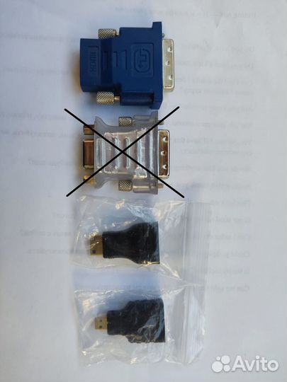 Переходники hdmi, DVI