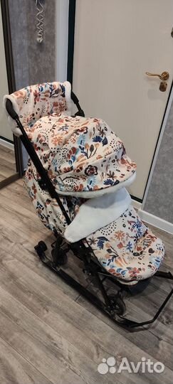 Санки коляска ника 7 5