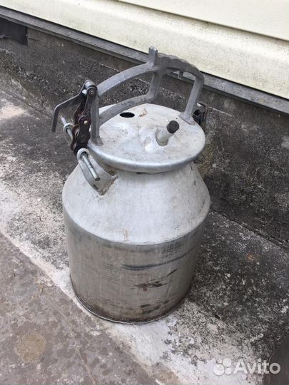 Фляга алюминиевая бедон