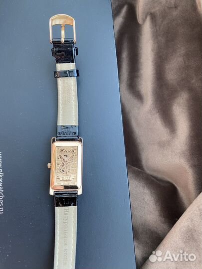 Золотые часы ника женские