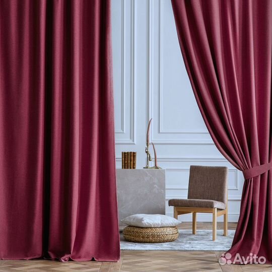 Интерьерные шторы Канвас