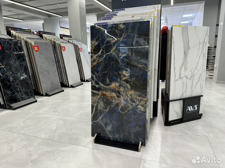 Керамогранит/ плитка 120х60 синий