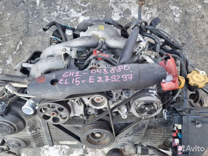 Двигатель Subaru Impreza GH2 EL154