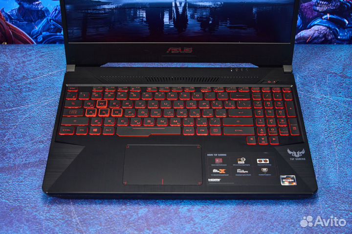 Ноутбук Asus Tuf Gaming / Ryzen 5 / AMD / SSD