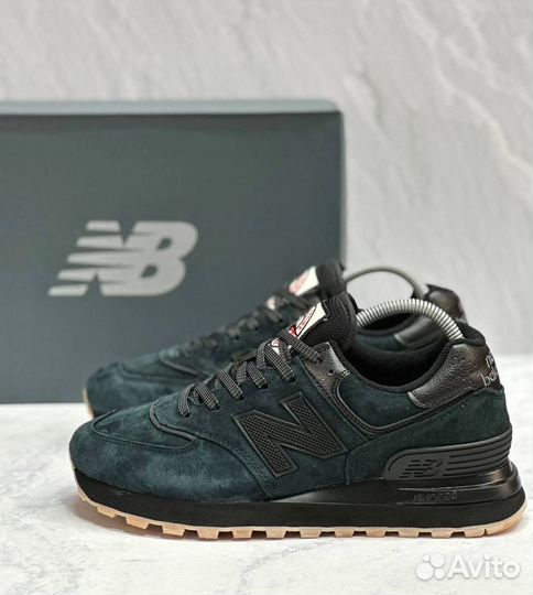 Кроссовки New Balance 574 Stone Island модные