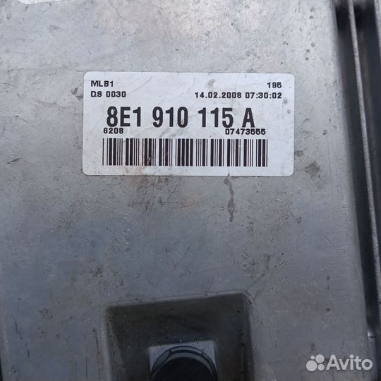 Блок управления двигателем BWE 8E1910115A