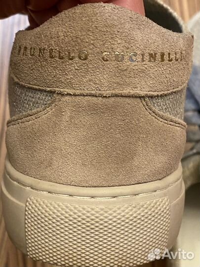 Текстильные кеды. Brunello Cucinelli.размер 38