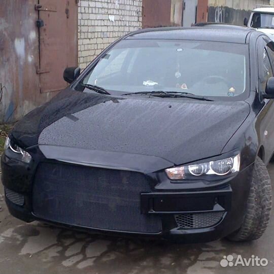 Накладки на фары/ресницы для Митцубиси Лансер 10