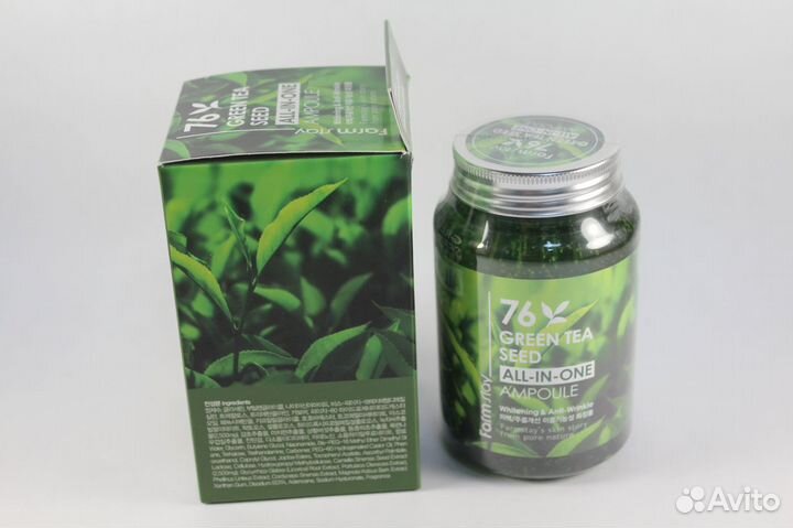 Сыворотка для лица с зелёным чаем FarmStay 250 мл