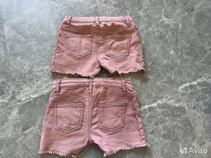 Шорты джинсовые для девочки 4 года