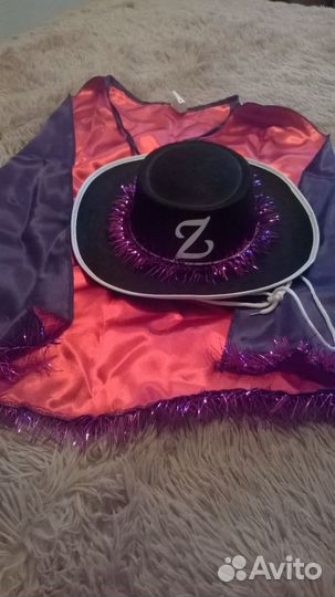 Новогодний костюм Zorro