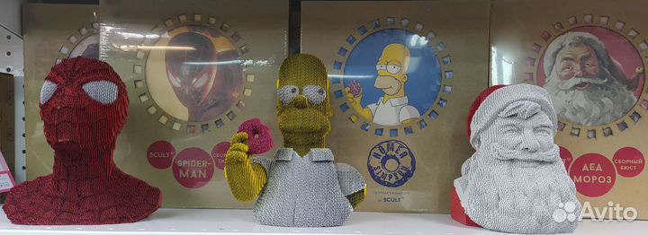 Нефертити сборный бюст из картона