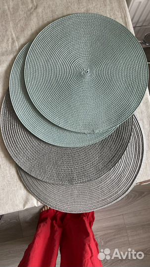 Салфетки на стол круглые