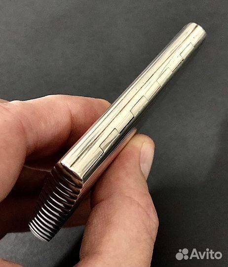 Портсигар антик очень редкий серебро 20е годы Герм