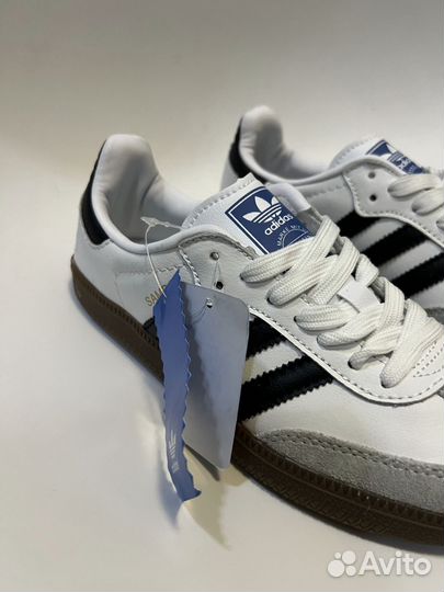 Adidas Samba женские белые